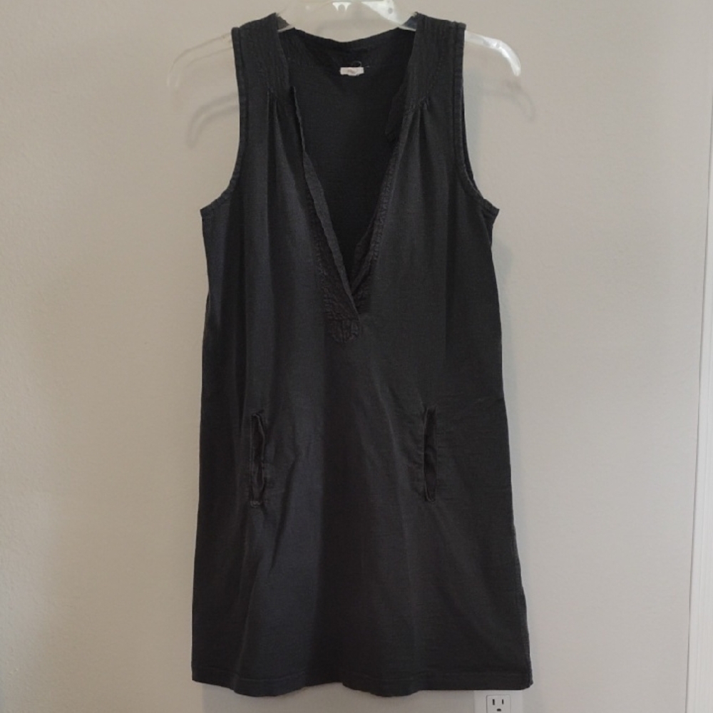 J. Crew Charcoal Textured Top